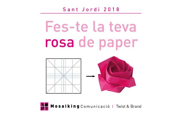 Read more about the article Fes-te la teva ROSA de Sant Jordi